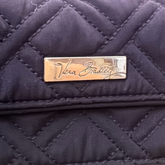 Vera Bradley Classic Navy RFID All in One Crossbody zip around wallet /Wristlet - Picture 8 of 8